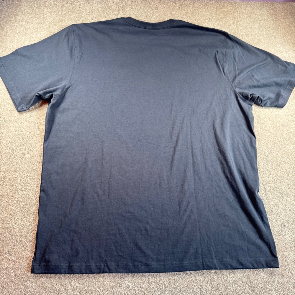 Carhartt Mens K87 Fit Pocket T-Shirt 2 Pack Navy Green 2XL Tall NWT - Picture 5 of 12
